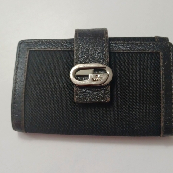 Authentic Vintage Black Gucci Tom Ford Compact Wallet & Key Holder - Picture 4 of 8